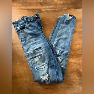 High Waisted Skinny Jeans